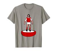 Maglia Bianco Rossa giocatore Subbuteo Maglietta