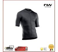 Maglia Bici Ciclismo Northwave Active Manica Corta Nero Traspirante