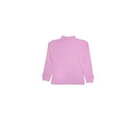 Maglia "Bimbi Sempre" invernale a lupetto per bambino e bambina in caldo cotone interlock, adatto per abbinamenti, per recite, vari colori per ragazzo e ragazza. (8 anni - 128 cm, BS - ROSA)