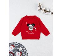 Maglia bimbo rossa mickey natale