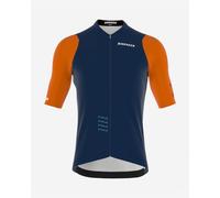Maglia Bioracer Icon 2025 manica corta blu nautica arancione - XL