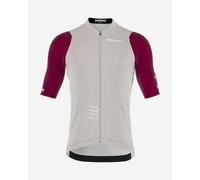Maglia Bioracer Icon 2025 manica corta grigio chiaro bordeaux - XXL