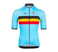 Bioracer Belgium Icon Classic Short Sleeve Jersey Multicolor SL Uomo Belgium