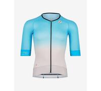 Maglia Bioracer Speedwear Cooling manica corta blu rosa - L