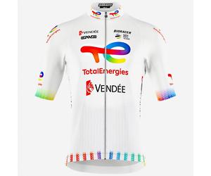 Maglia Bioracer TotalEnergies 2025 Icon XXL / Bianco