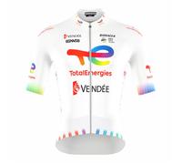 Maglia Team TotalEnergies Epic 2025 manica corta bianco - S