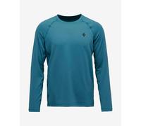 Black Diamond - T-shirt con protezione solare - M Alpenglow LS Crew Creek Blue per Uomo - Taglia M