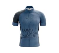 Maglia Bombtrack Grids And Guides Bleu