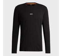 Maglia BOSS Regular Fit In Cotone Logo Contrasto