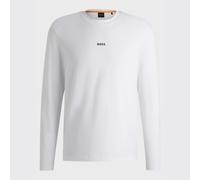 Maglia BOSS Regular Fit In Cotone Logo Contrasto