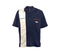 Maglia Bowling Uomo Denver Bronco Strike Littlearth Blu
