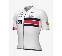 Ale Prime British Federation 2025 Short Sleeve Jersey Bianco S Uomo Multicolor