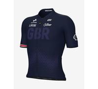 Ale Prime British Federation Training 2025 Short Sleeve Jersey Blu L Uomo Multicolor