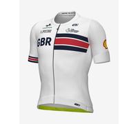 Maglia Britain Federation 2025 PRS 2.0 a manica corta bianco - L