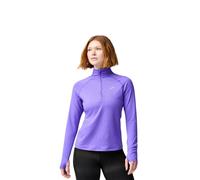 Maglia Brooks Dash 1/2 Zip 3.0 Manica Lunga Viola, Taglia S