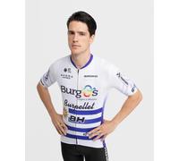 Maglia Burgos Burpellet BH 2025 Uruguay Champion manica corta bianco blu - L