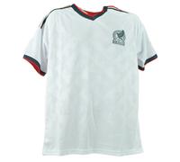 Maglia Calcio Away Da Uomo Messico White A Maniche Corte Medium World Cup