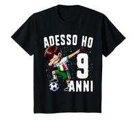 Maglia Calcio Bimbo 9 Anni Compleanno Adesso Ho 9 Anni Maglietta