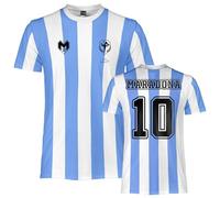 Maglia Calcio Diego Armando Maradona. Replica Ufficiale. Maglietta Calcio Argentina per Ragazzo e Adulto.