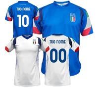 Maglia Calcio Italia 24 Personalizzata con Nome e Numero Replica Ufficiale Tricolore | L'Italia Chiamo' FIGC PS 39051-BS