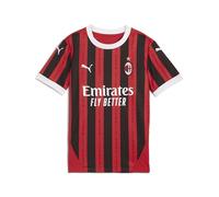 Maglia Calcio Junior AC Milan Casa Nero Rosso 16A