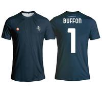 MAGLIA Calcio JUVENTUS UFFICIALE Personalizzata BUFFON 1 bimbo Adulto BLU NAVY