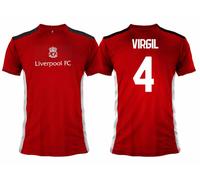 MAGLIA Calcio LIVERPOOL VAN DIJK VIRGIL N 4 UFFICIALE Bimbo Adulto 2024-25 REDS