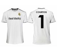MAGLIA Calcio REAL MADRID UFFICIALE COURTOIS N 1 bimbo adulto 2024-2025 PORTIERE