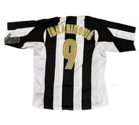 maglia calcio vintage Juventus IBRAHIMOVIC Nike shirt 2004 2005 BNWT Sky XL