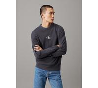 Maglia CALVIN KLEIN UOMO MAN Maglione SWEATER MONOLOGO J30J327404 EBONY 2025 CK
