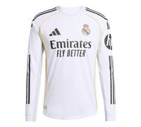 Maglia Casa Autentica a maniche lunghe Real Madrid 2025/26 Blanc XS