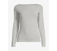 Maglia Casall Sublime Boatneck manica lunga grigio chiaro donna - L