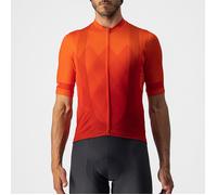 Maglia Castelli A Tutta manica corta rosso arancione - XL