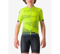 Maglia Castelli Aero manica corta lime blu bambini - 12