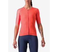 Maglia Castelli Aero Pro 7.0 Rosso Corsa manica corta rosa brillante donna - S
