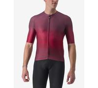 Maglia Castelli Aero Race 6.0 Rosso Corsa manica corta bordeaux - L