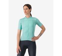 Maglia Castelli Anima 4 manica corta blu piscina donna - XL