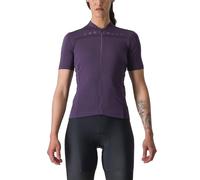 Maglia Castelli Anima 4 Manica Corta Viola Scuro Donna, Taglia S