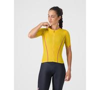 Castelli - Women's Anima Flow Jersey - Maglietta da ciclismo XS giallo