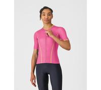 CASTELLI Anima Flow Jersey W - maglia ciclismo - donna Pink/Yellow S