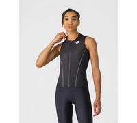 Maglia donna smanicata Anima Flow nero