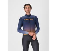 Castelli - Apice Thermal Jersey - Maglietta da ciclismo M blu