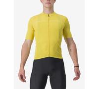 Castelli classifica short sleeve jersey yellow