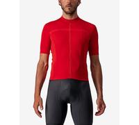 Maglia Castelli Classifica manica corta rosso - XXL