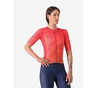 Maglia a maniche corte da donna climber s a c red