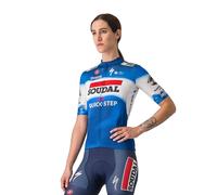 Maglia Castelli Competizione 3 Manica Corta Blu Ceramica Bianco Soudal Quick-Step Donna, Taglia S