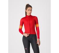 Maglia Castelli Corso Thermal manica lunga rosso brillante donna - L