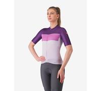 Maglia Castelli Elegante manica corta viola donna - M