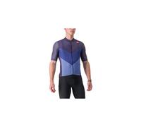 Maglia castelli endurance pro 2 a manica corta blu scuro viola