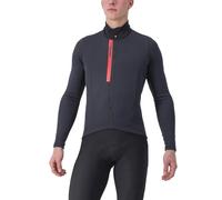 Maglia Castelli Entrata Nero-Rosso, Taglia S